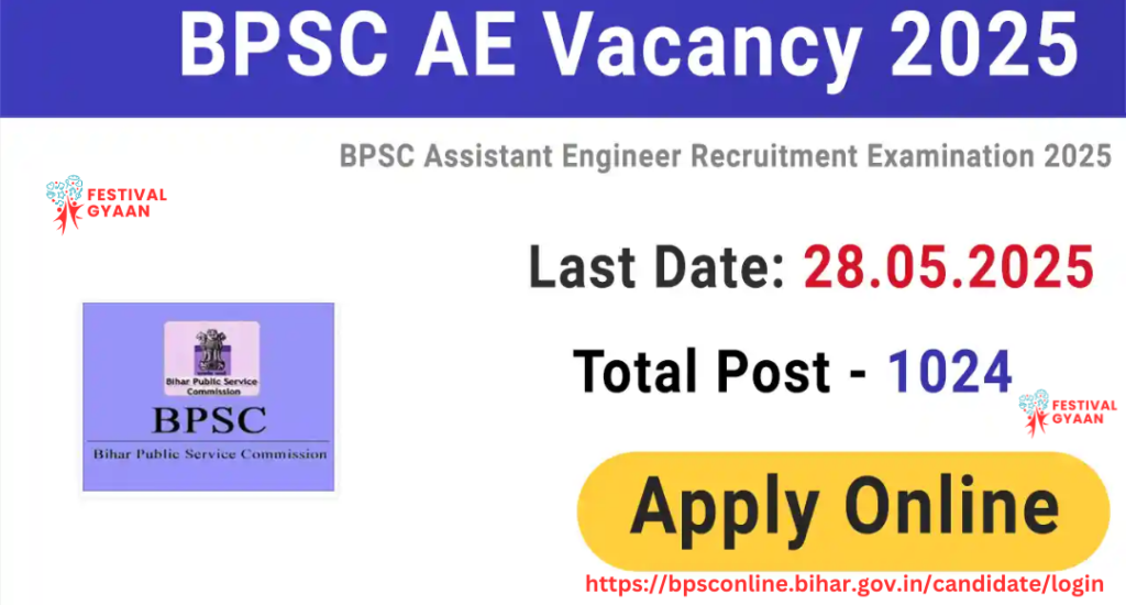 BPSC Assistant Engineer Recruitment 2025