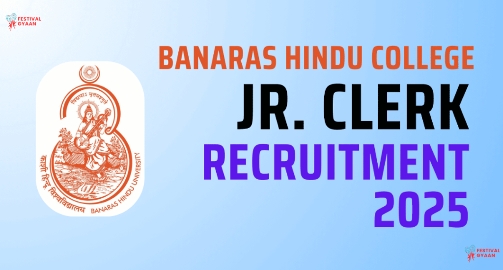 BHU Junior Clerk Recruitment 2025