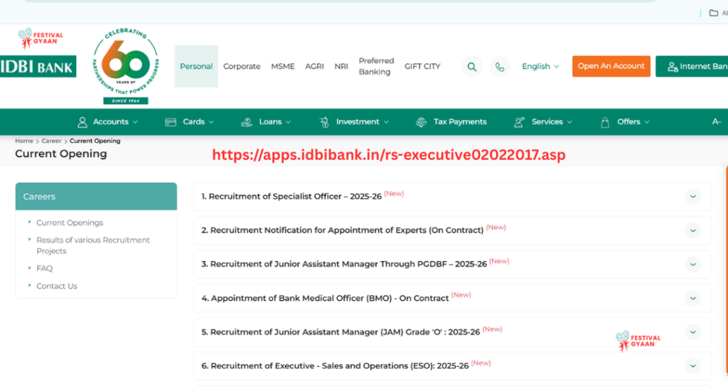 IDBI Bank JAM / AAO Final Result 2025