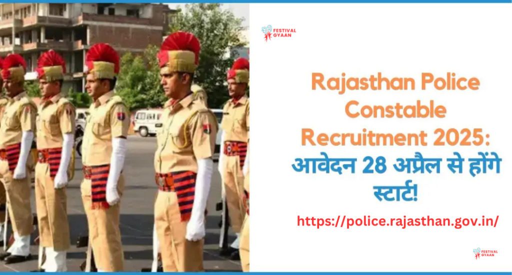 Rajasthan Police RP Constable Recruitment 2025