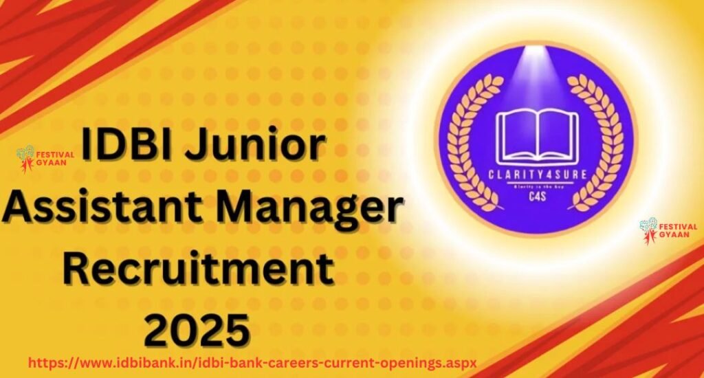 IDBI Junior Assistant Manager 2025
