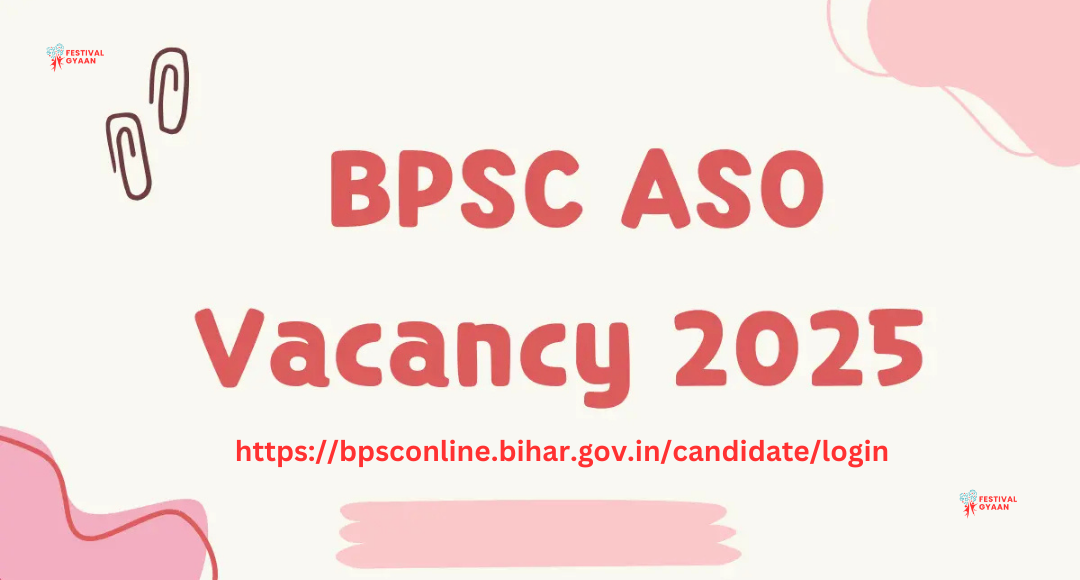 Bihar BPSC ASO Recruitment 2025