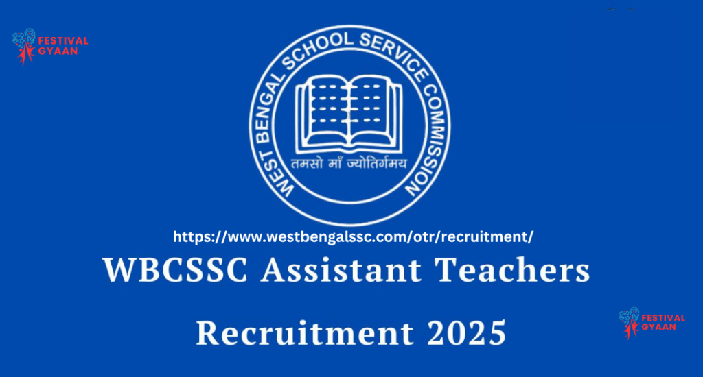 West Bengal Assistant Teacher Online Form 2025
