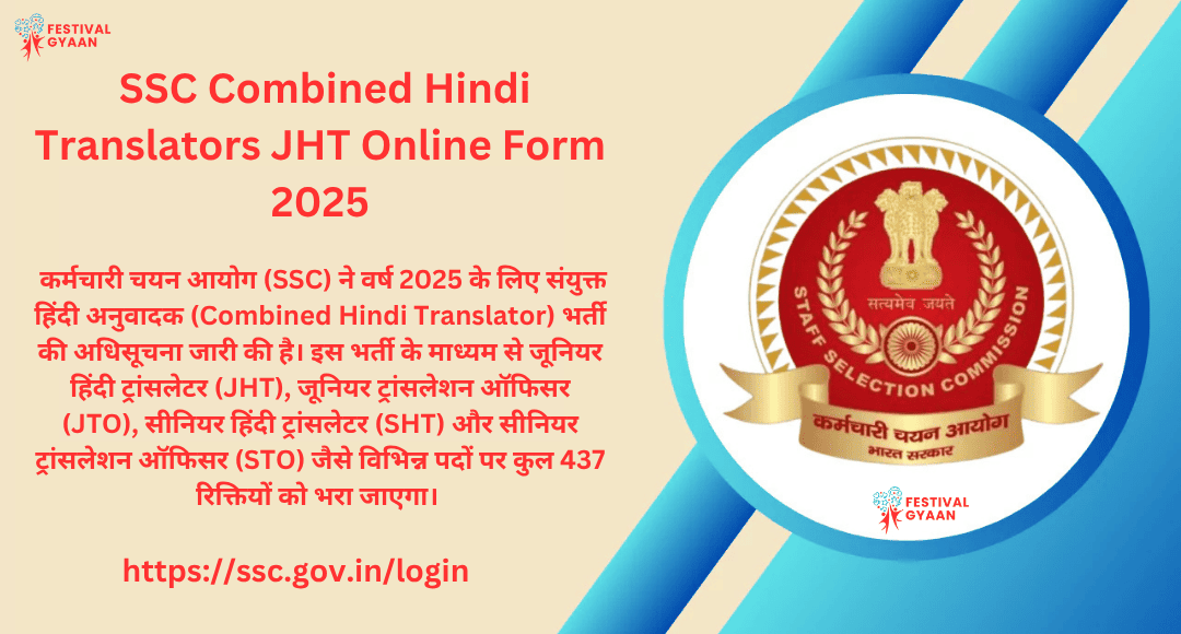 SSC Hindi Translator Online Form 2025