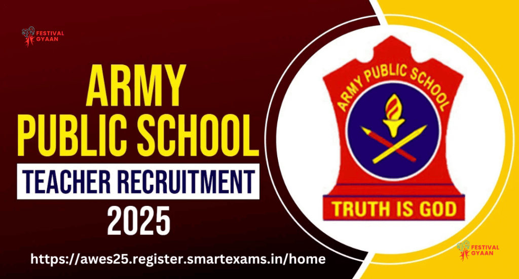 AWES Army School Teacher Recruitment 2025