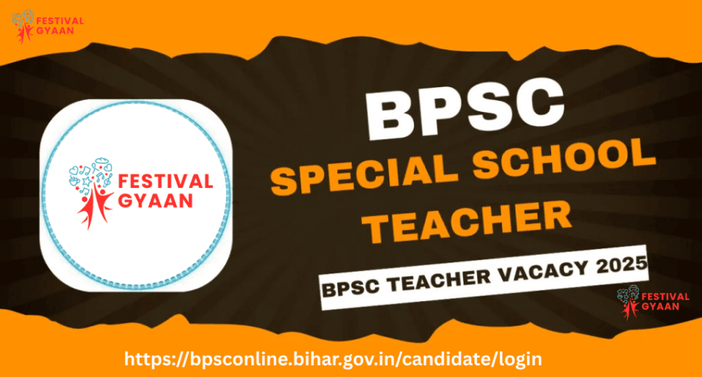 BPSC Special School Teacher Recruitment 2025