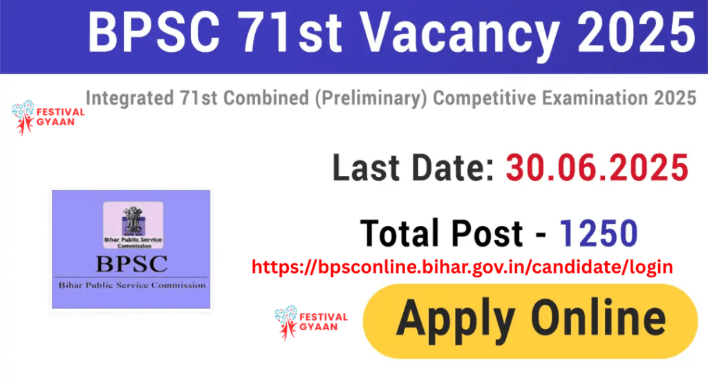 BPSC Combined Competitive Exam 2025