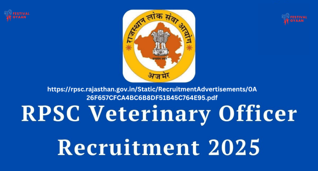 RPSC Veterinary Officer Jobs 2025