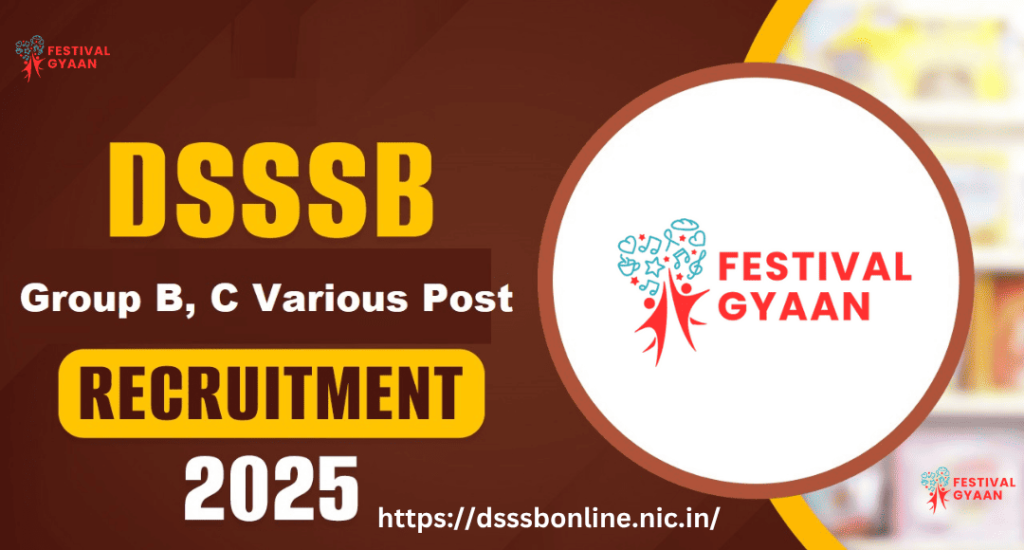 Delhi DSSSB Group B & C Recruitment 2025