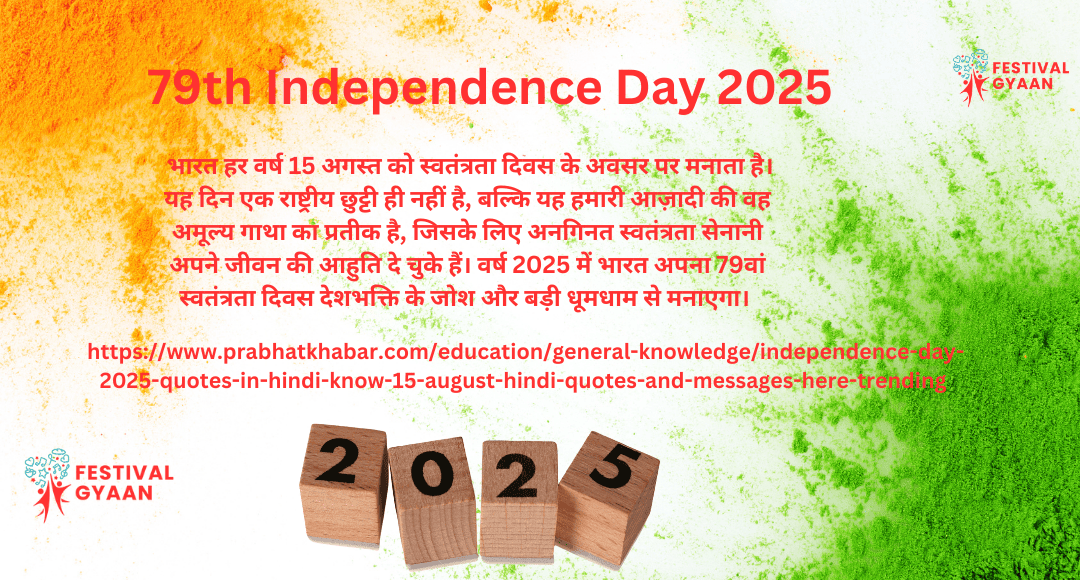 79th Independence Day 2025
