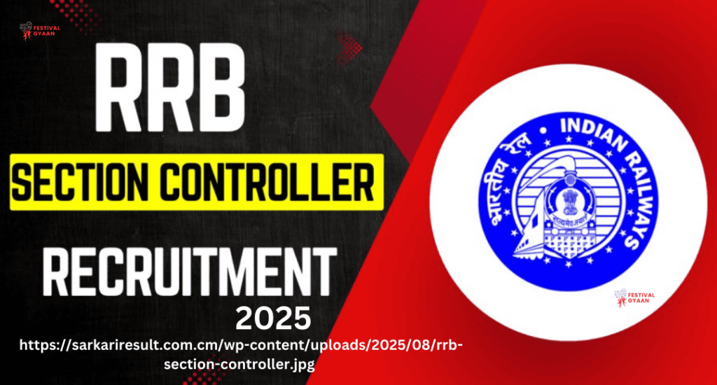 RRB Section Controller Recruitment 2025
