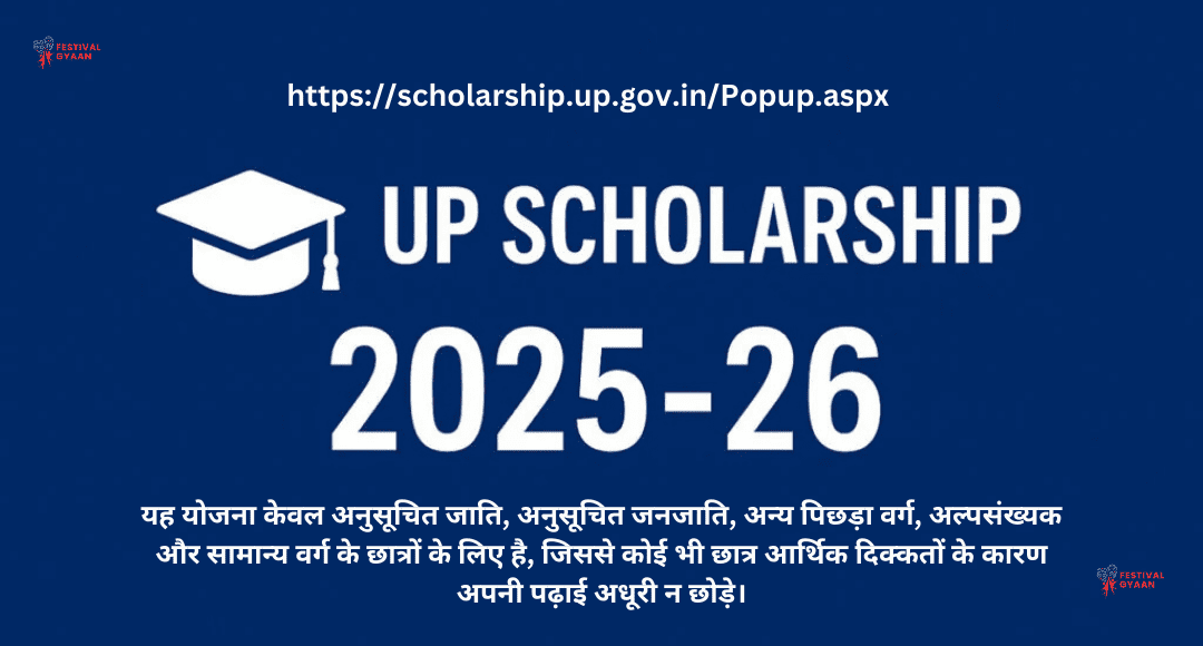 UP Scholarship 2025-26 Online Form