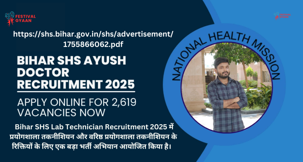 Bihar SHS Lab Technician Recruitment 2025