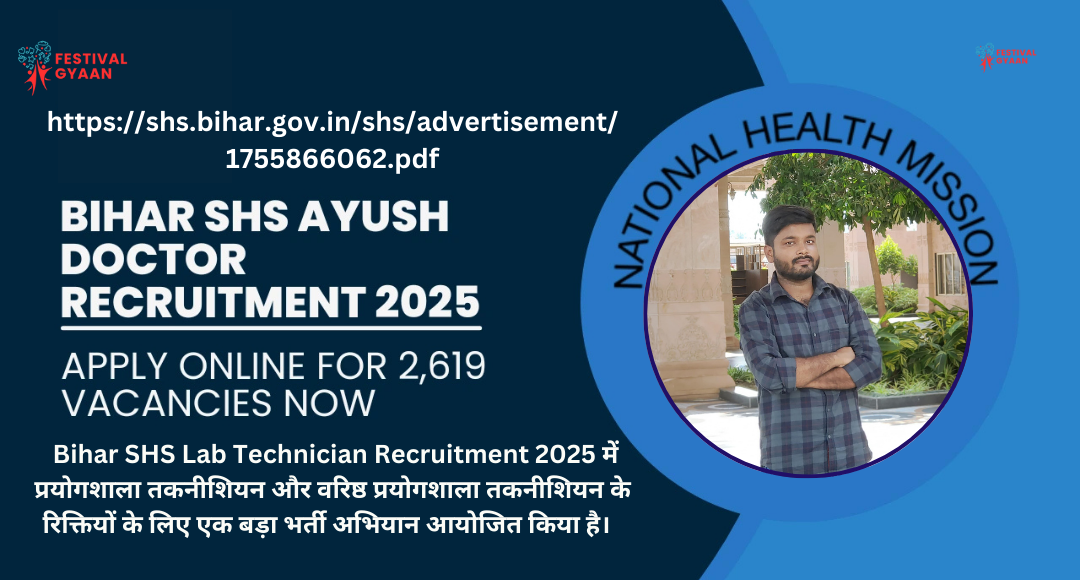 Bihar SHS Lab Technician Recruitment 2025