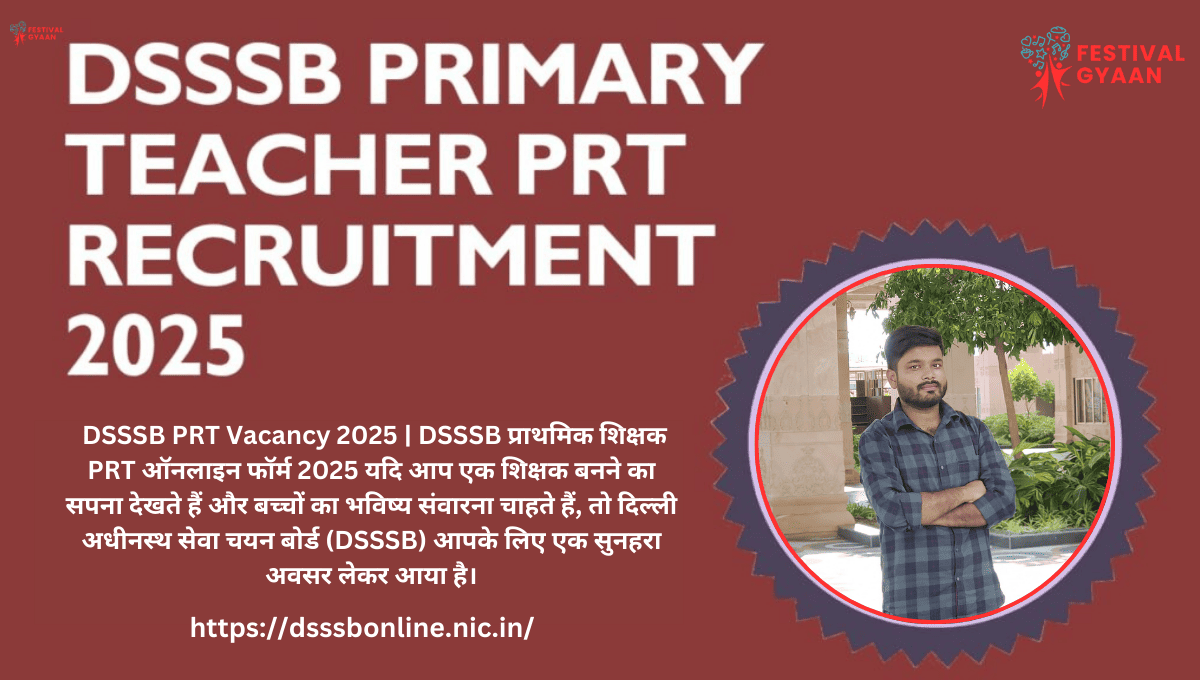 DSSSB PRT Vacancy 2025