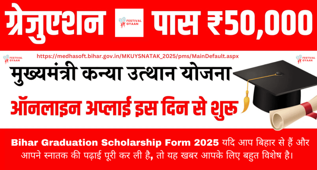 Bihar Graduation Scholarship Form 2025