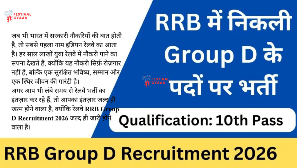 RRB Group D Recruitment 2026