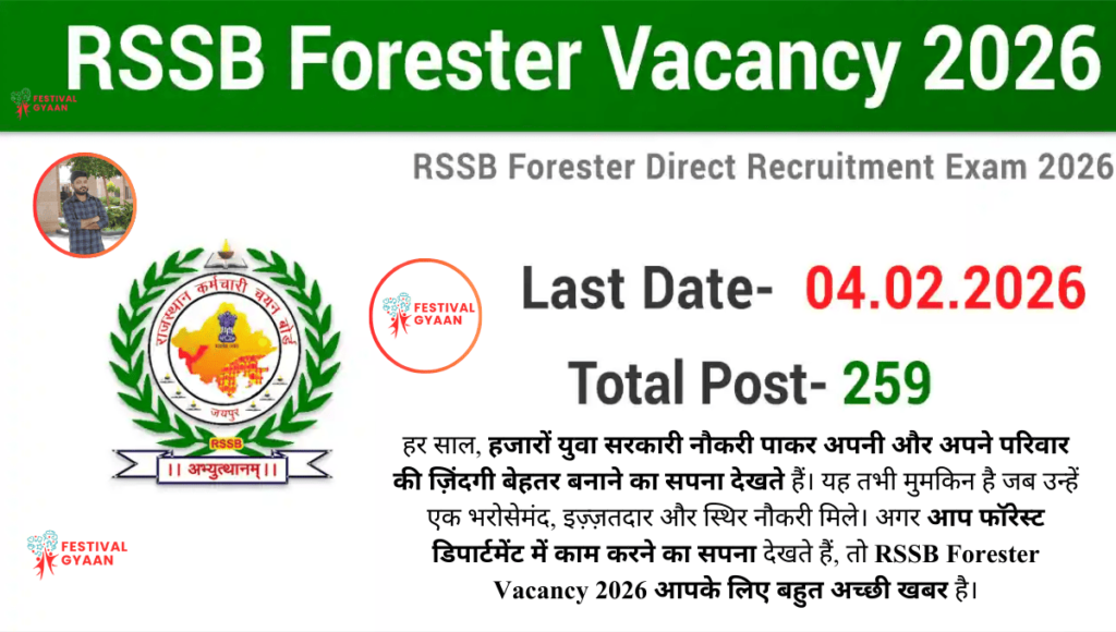 RSSB Forester Vacancy 2026